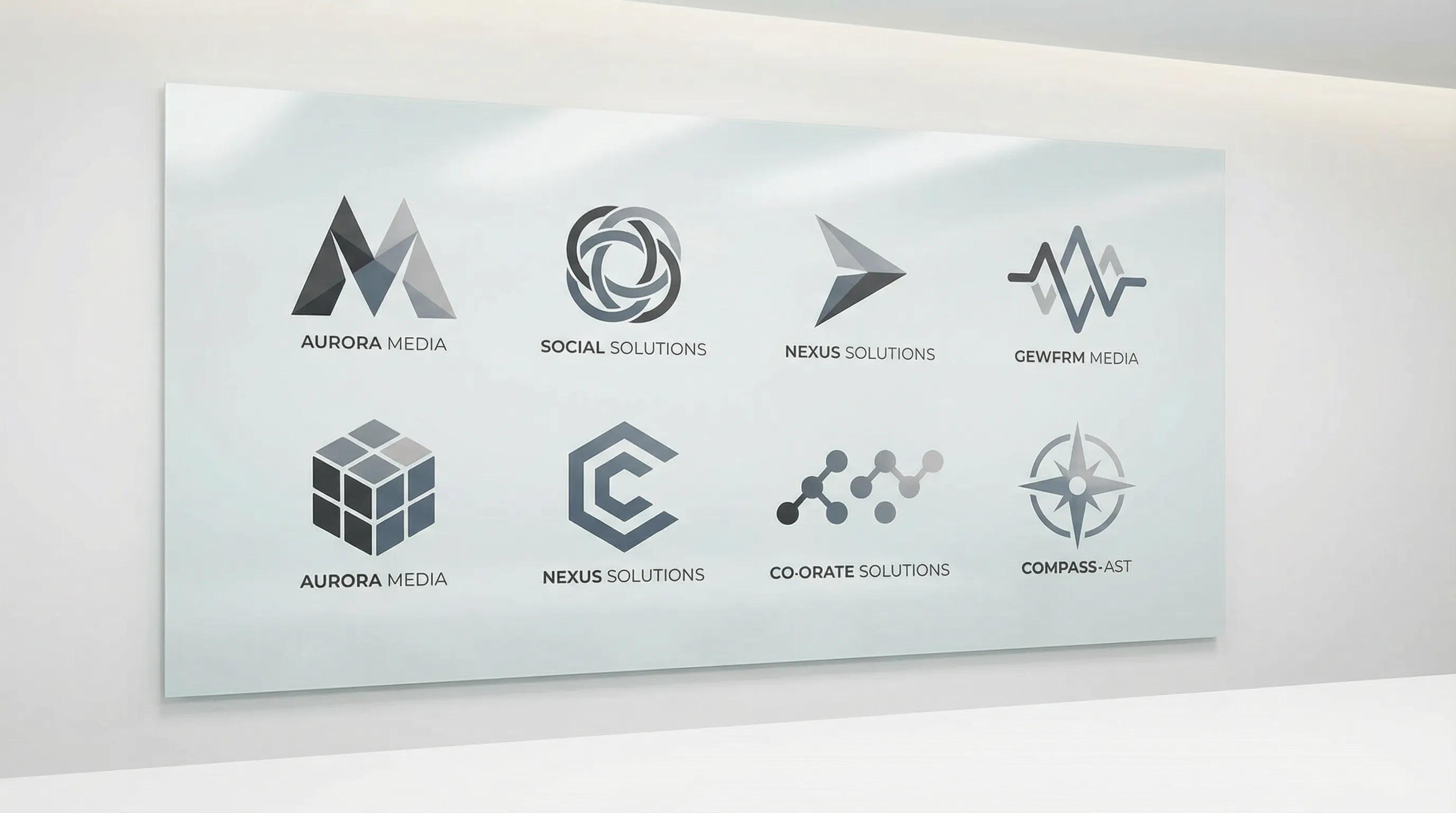 每日大赛 媒体合作伙伴Logo展示